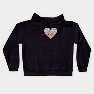 My strange heart Kids Hoodie